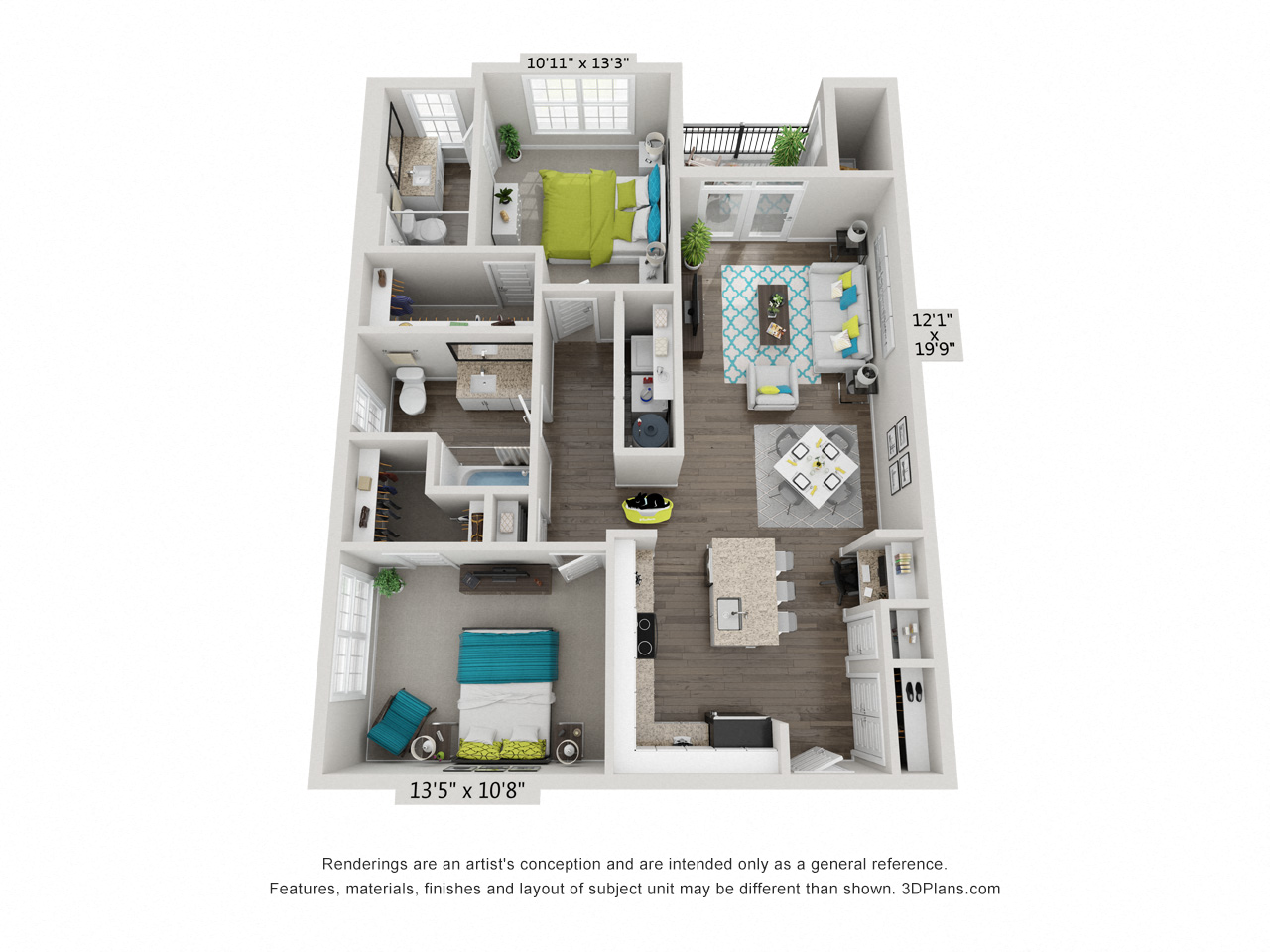 Hawthorne at Smith Creek Floor Plan
