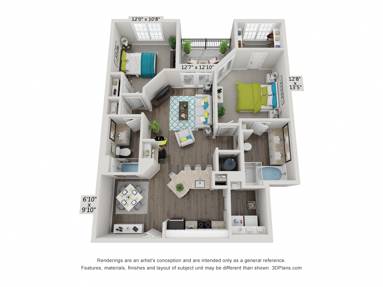 Hawthorne at Smith Creek Floor Plan