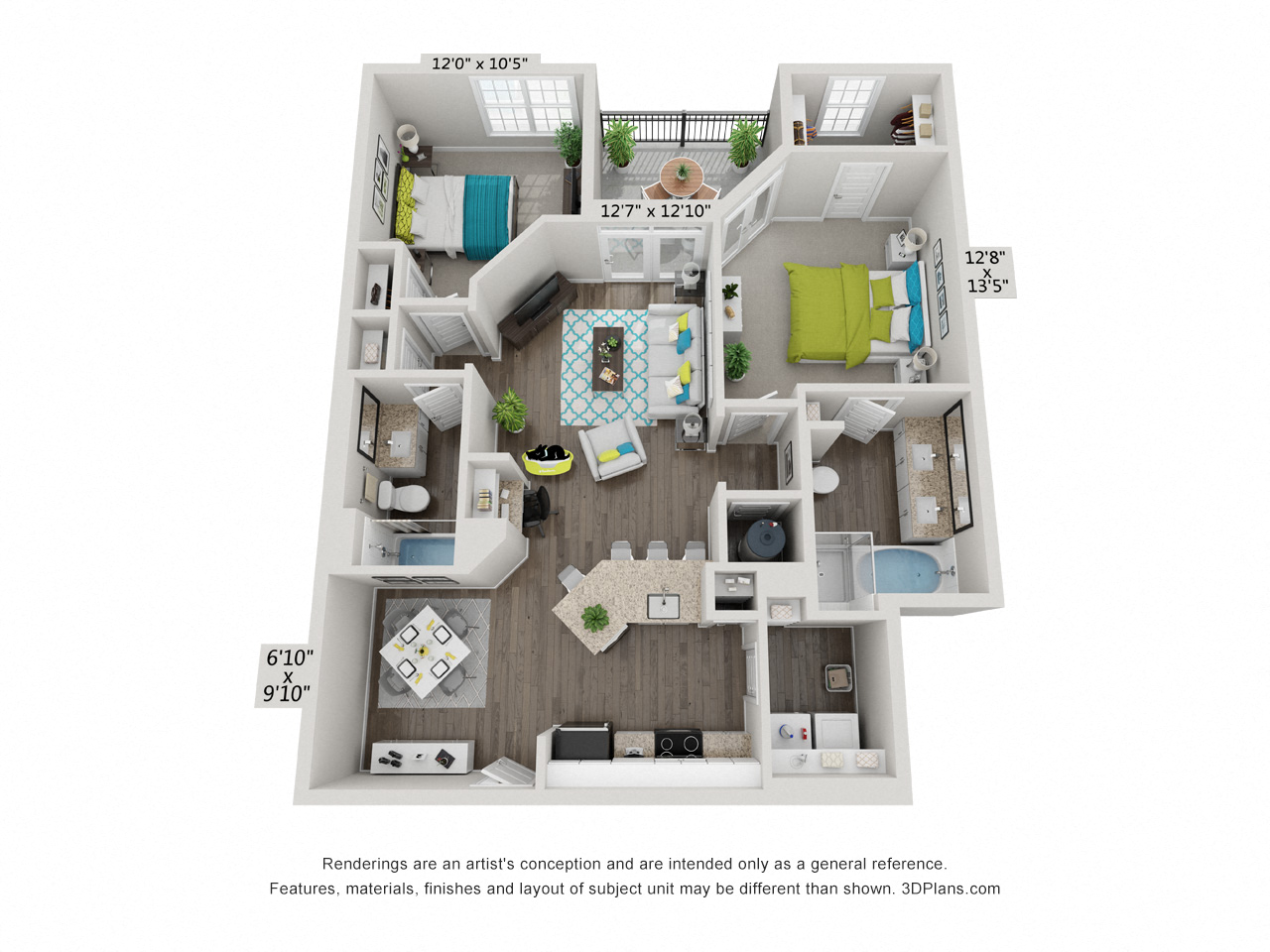 Hawthorne at Smith Creek Floor Plan