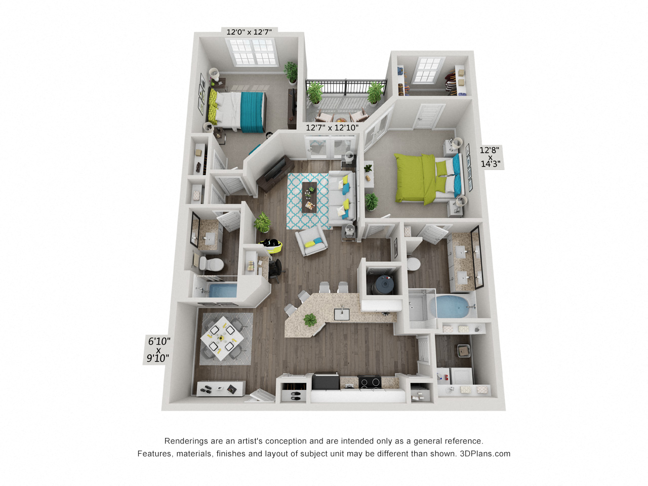 Hawthorne at Smith Creek Floor Plan