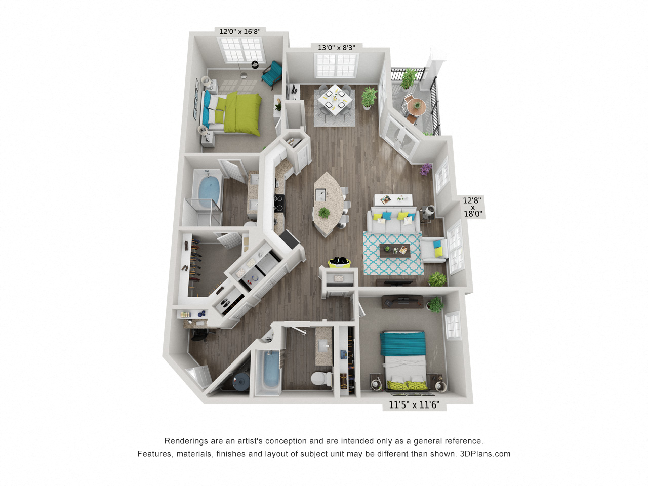 Hawthorne at Smith Creek Floor Plan