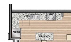 Studio, 630 sq. ft., The Lane