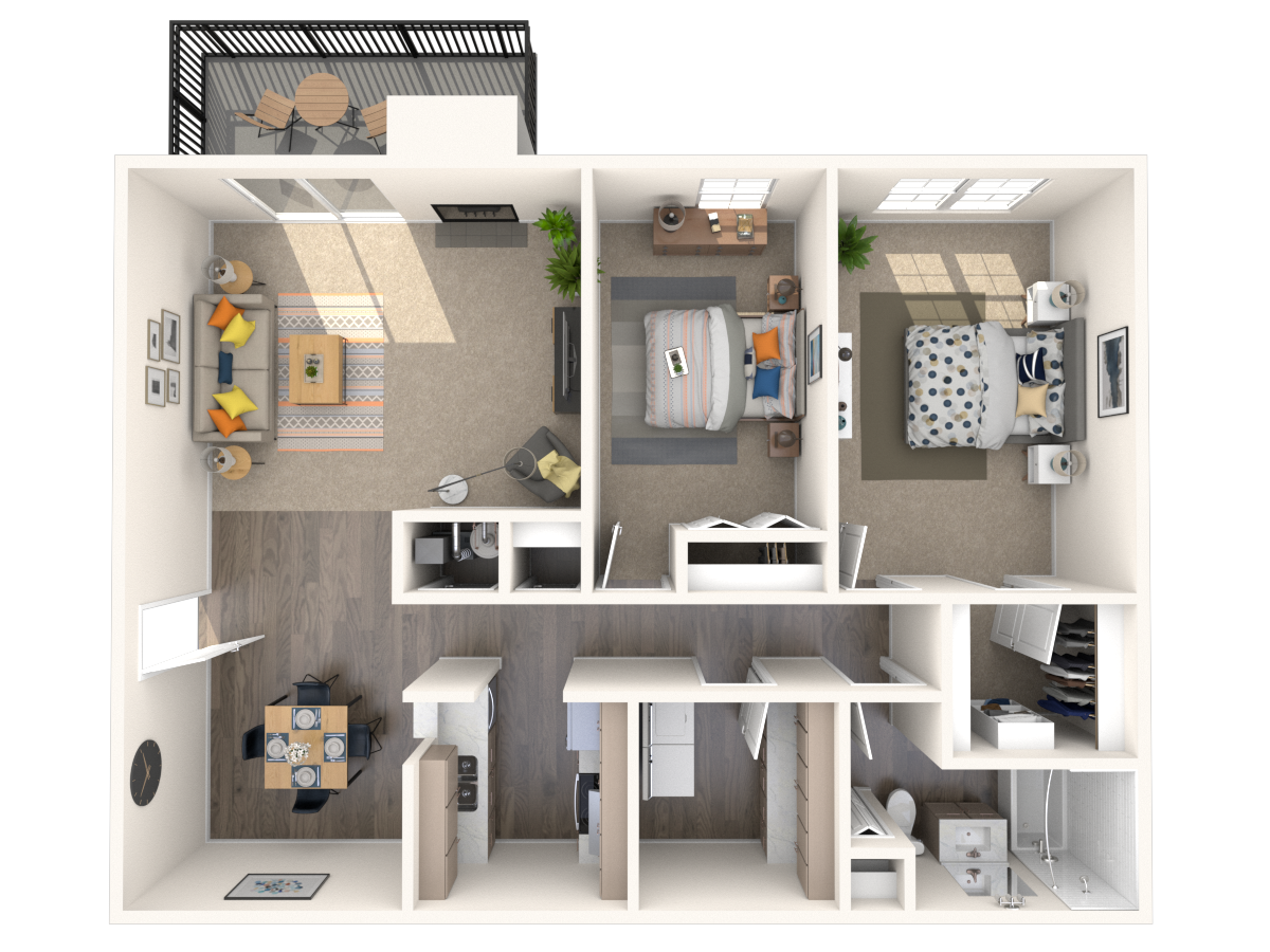 2 bedroom apartments fairfax