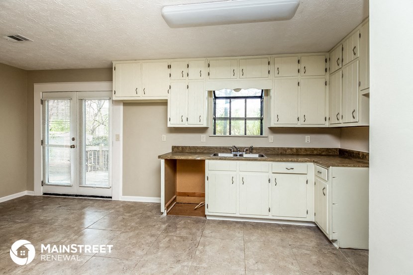 the kitchen is clean and ready for us to use