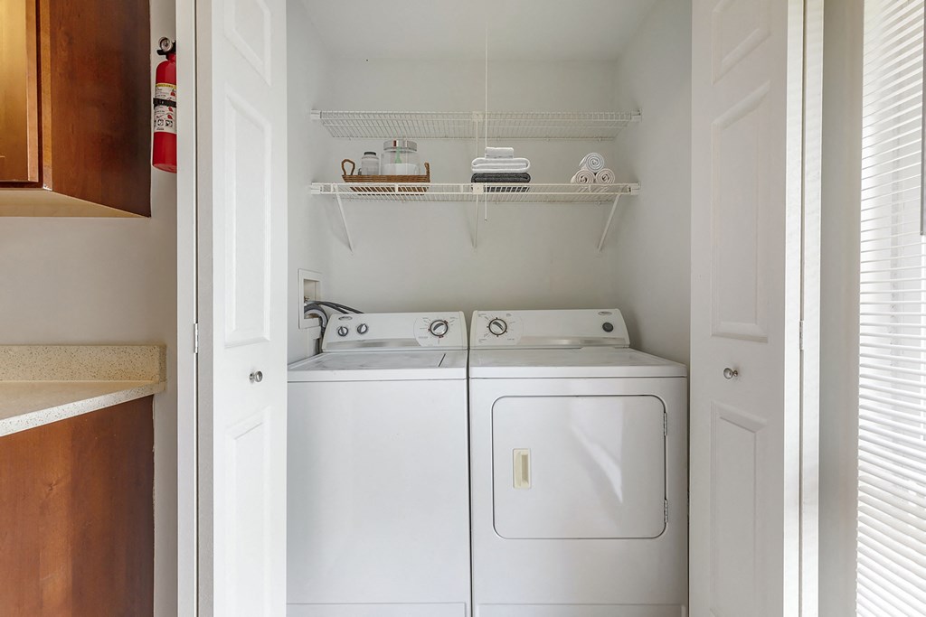 Full-Sized Washer And Dryer at The Greens at Columbia, Columbia, Maryland