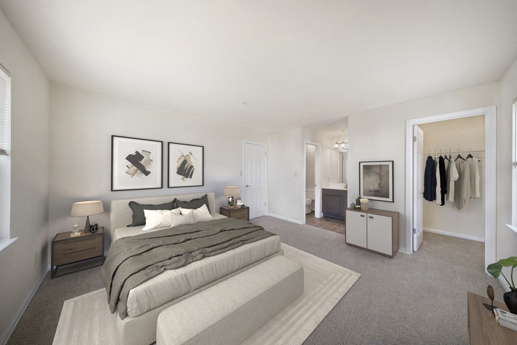 Master bedroom Master bedroom at The Apartments at Owings Run, Maryland, 21117