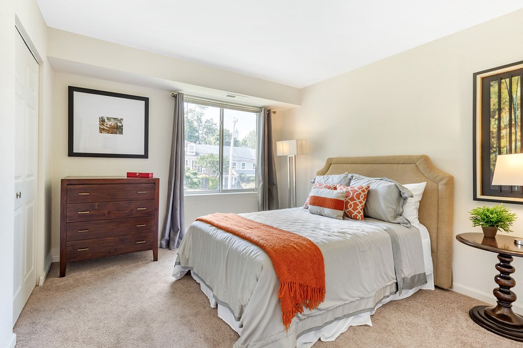 Comfortable Bedroom With Large Window at Annapolis Roads, Annapolis, MD, 21403