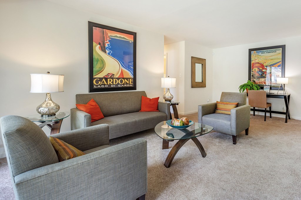 Spacious Living Room at Annapolis Roads, Annapolis, 21403