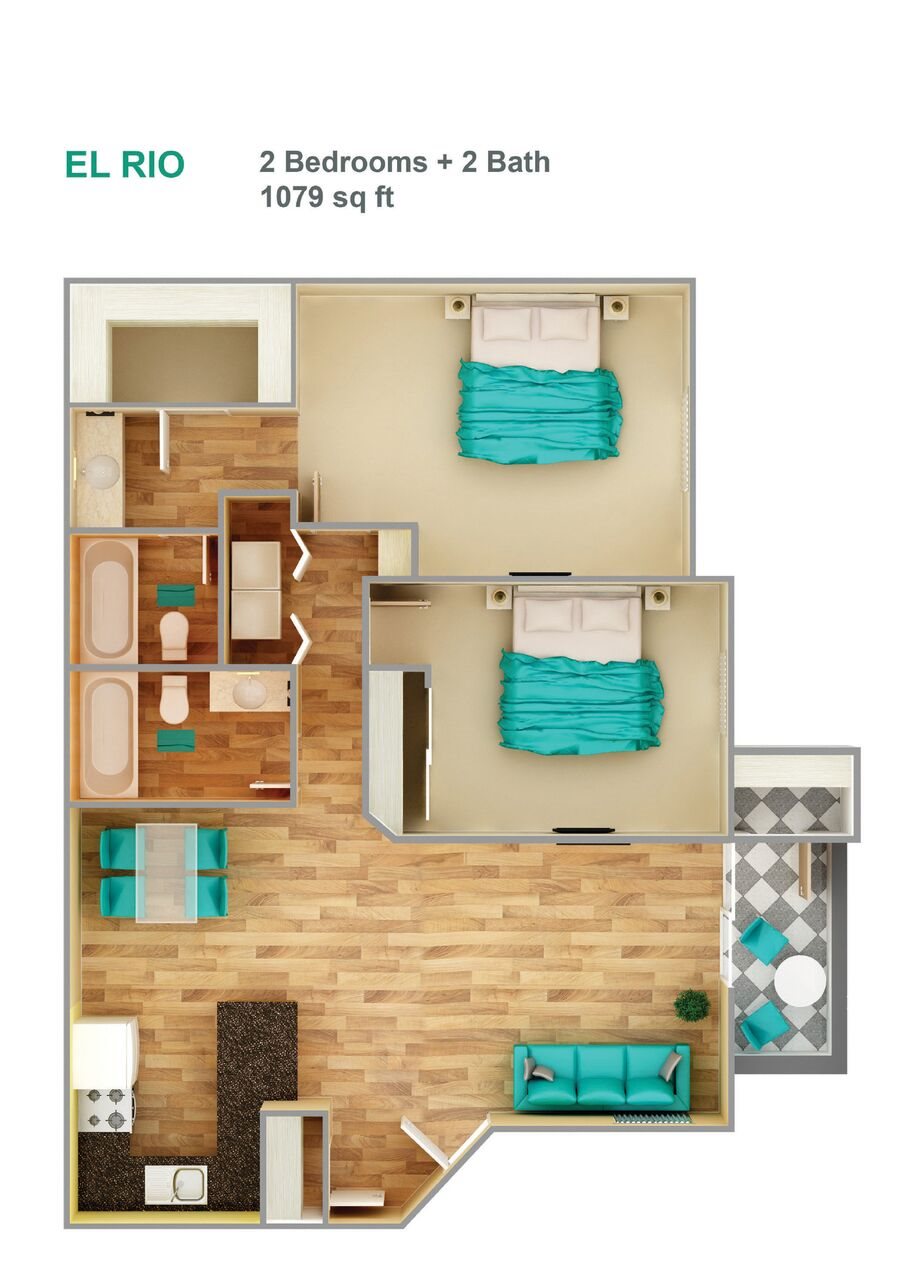 El Rio Floor Plan 3