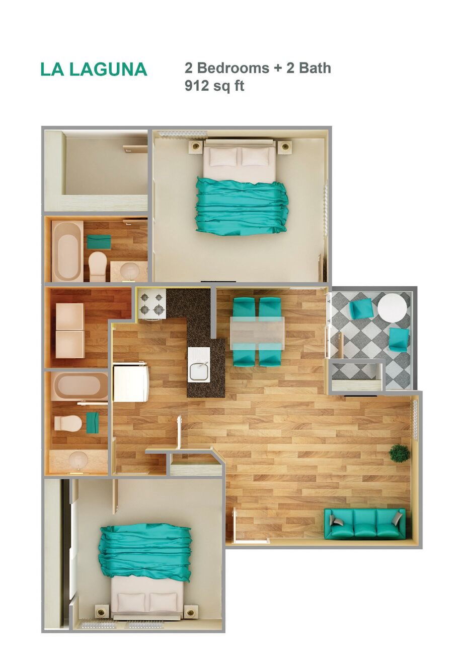 La Laguna Floor Plan 2
