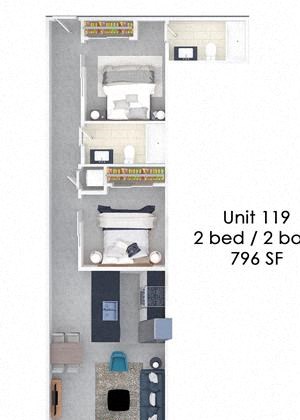 Fording Flats 119