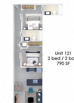 Fording Flats 121