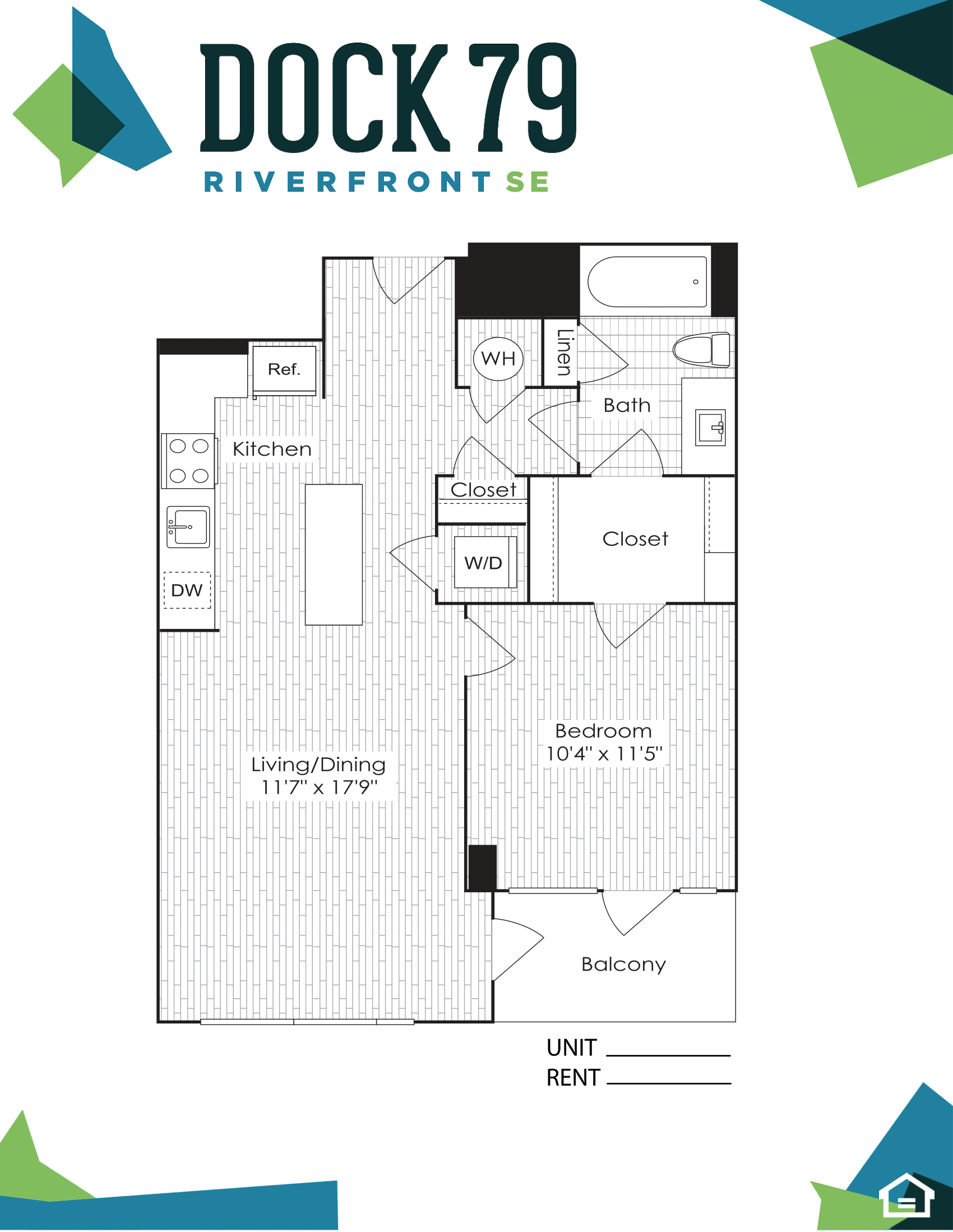 A4b floor plan