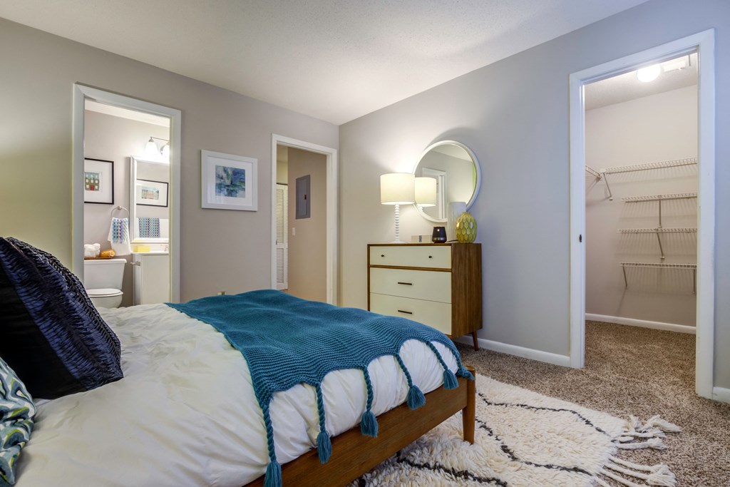 Comfortable Bedroom With Accessible Closet at The Watch on Shem Creek, Mt. Pleasant, SC, 29464