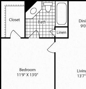 B3B Floor Plan B3B Floor Plan at Westerly at Worldgate, Herndon, 20170