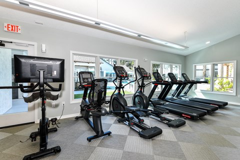 the gym at the royalton apartments