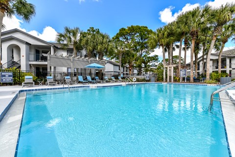 the swimming pool at the resort at longboat key club