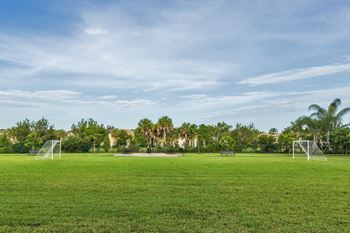 Park with Recreation Fields for Soccer