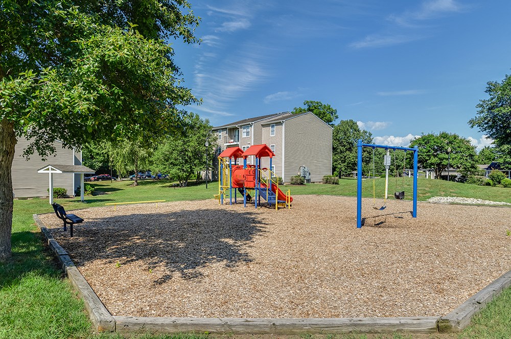 our apartments have a playground for your kids to play