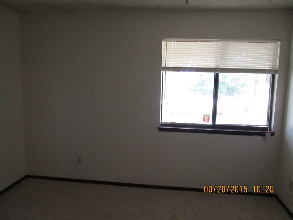 view of a living room with a window