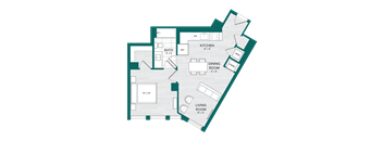 1 Bed 1 Bath-C3