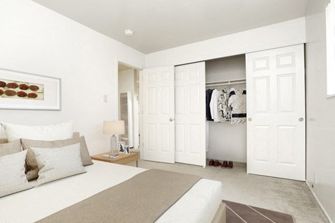 Bedroom l Brairwood Apartments in Livermore, CA 