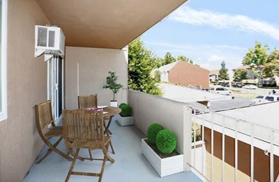 Private Balcony l Coronado Apartments in Fremont Ca