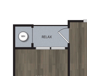 A7 1 Bedroom 1 Bath Floor Plan A7 1 Bedroom 1 Bath Floor Plan at Luxe at Mile High, Denver, CO