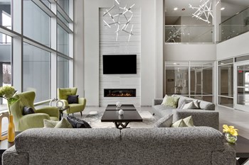 Cozy Clubhouse Seating at Arden of Oak Brook, 60181 - Photo Gallery 3