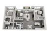 3bd2ba-3D 3D floorplan of 3bd2ba apartment
