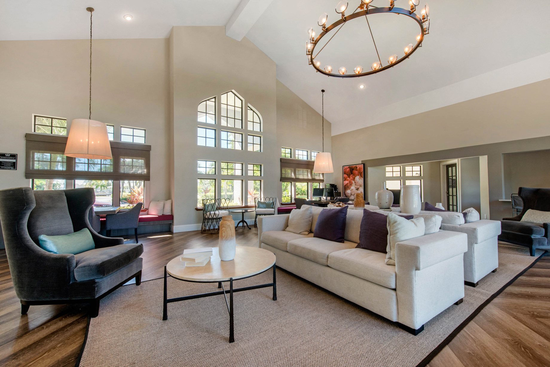 Clubhouse at Brantley Pines Apartments in Ft. Myers, FL