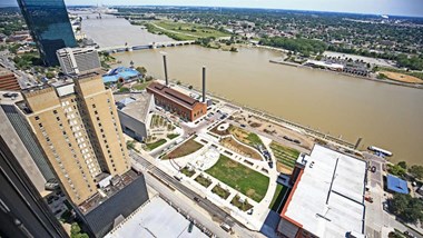 Aerial View of building_Tower on Maumee, Toledo, OH, 43604