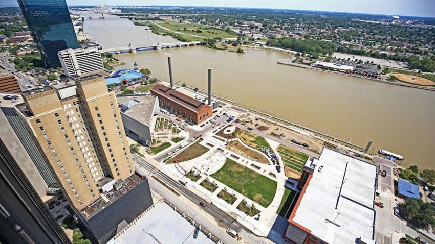 Aerial View of building_Tower on Maumee, Toledo, OH, 43604 - Photo Gallery 1
