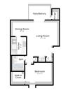1 Bedroom Apartment