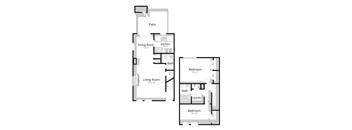 2 Bedroom Townhome