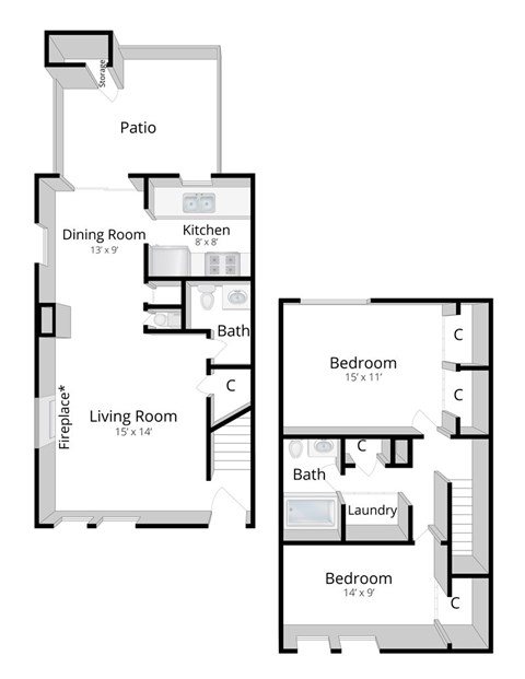 9414 San Miguel Drive 1-3 Beds Apartment for Rent - Photo Gallery 11