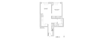 1 Bed/1 Bath-A25-B12