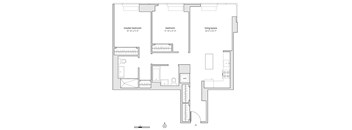 2 Bed/2 Bath-B3-PHB50-52