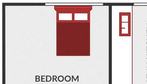 1 bedroom apartment floor plan