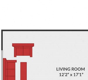 2 bedroom apartment floor plan