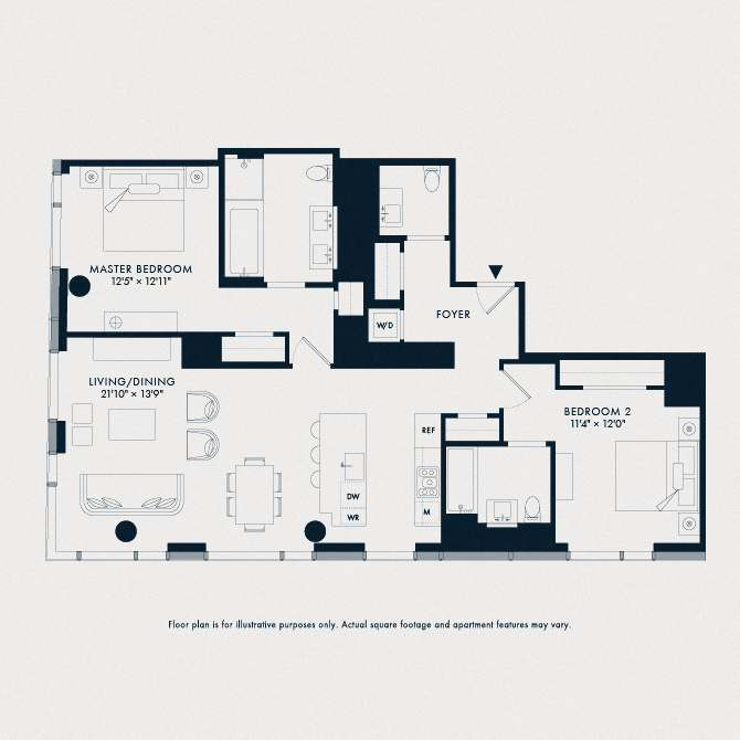 400 West 61st Street Studio-4 Beds Apartment for Rent - Photo Gallery 109