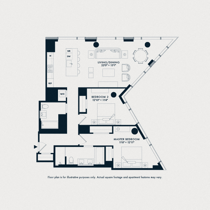 400 West 61st Street Studio-4 Beds Apartment for Rent - Photo Gallery 118