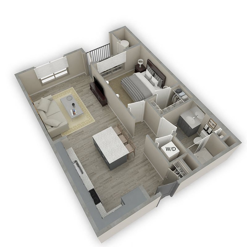 Arte apartment floorplan A