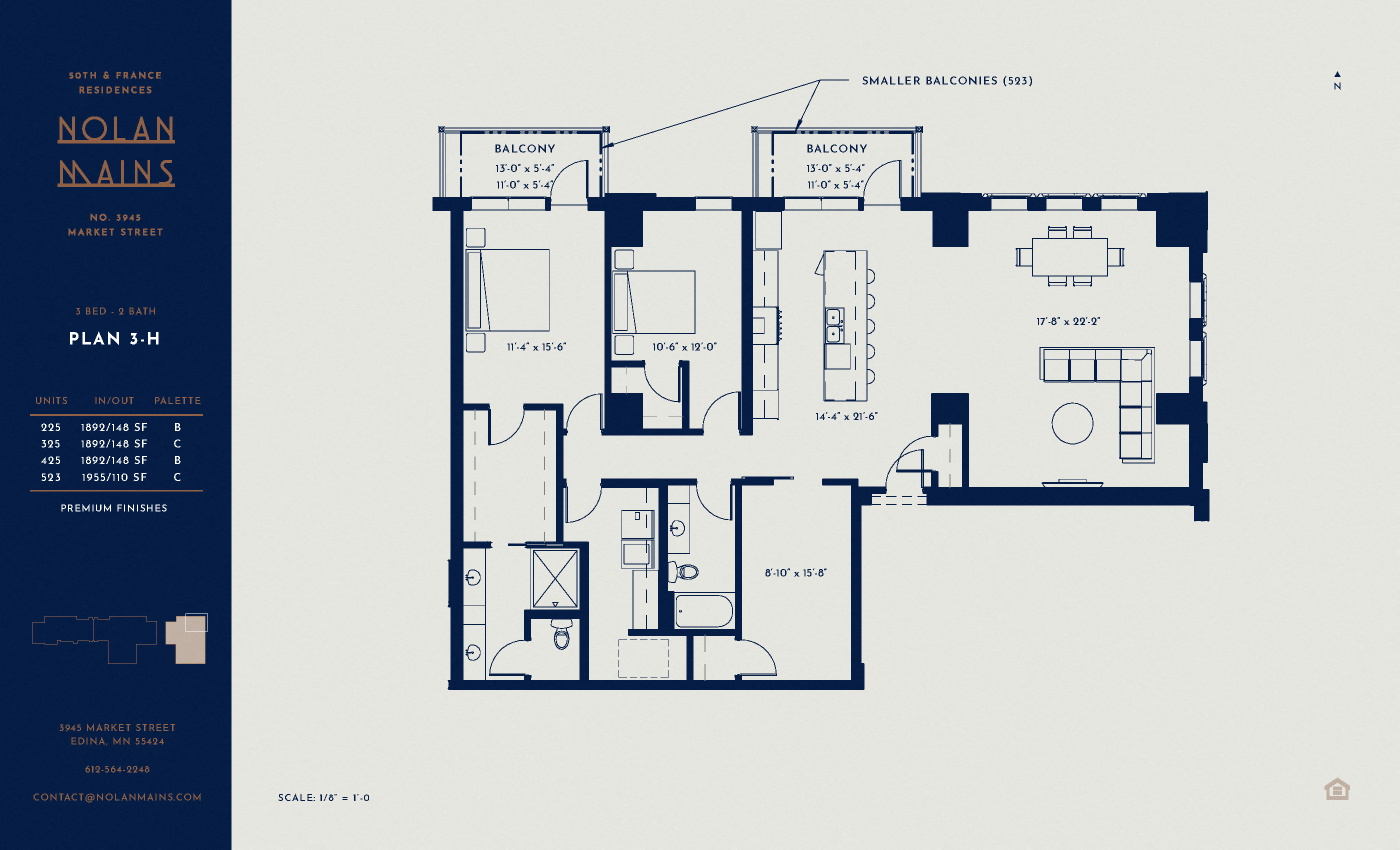 3 BD - H - 2