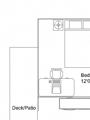 One Bedroom One Bedroom Floor Plan