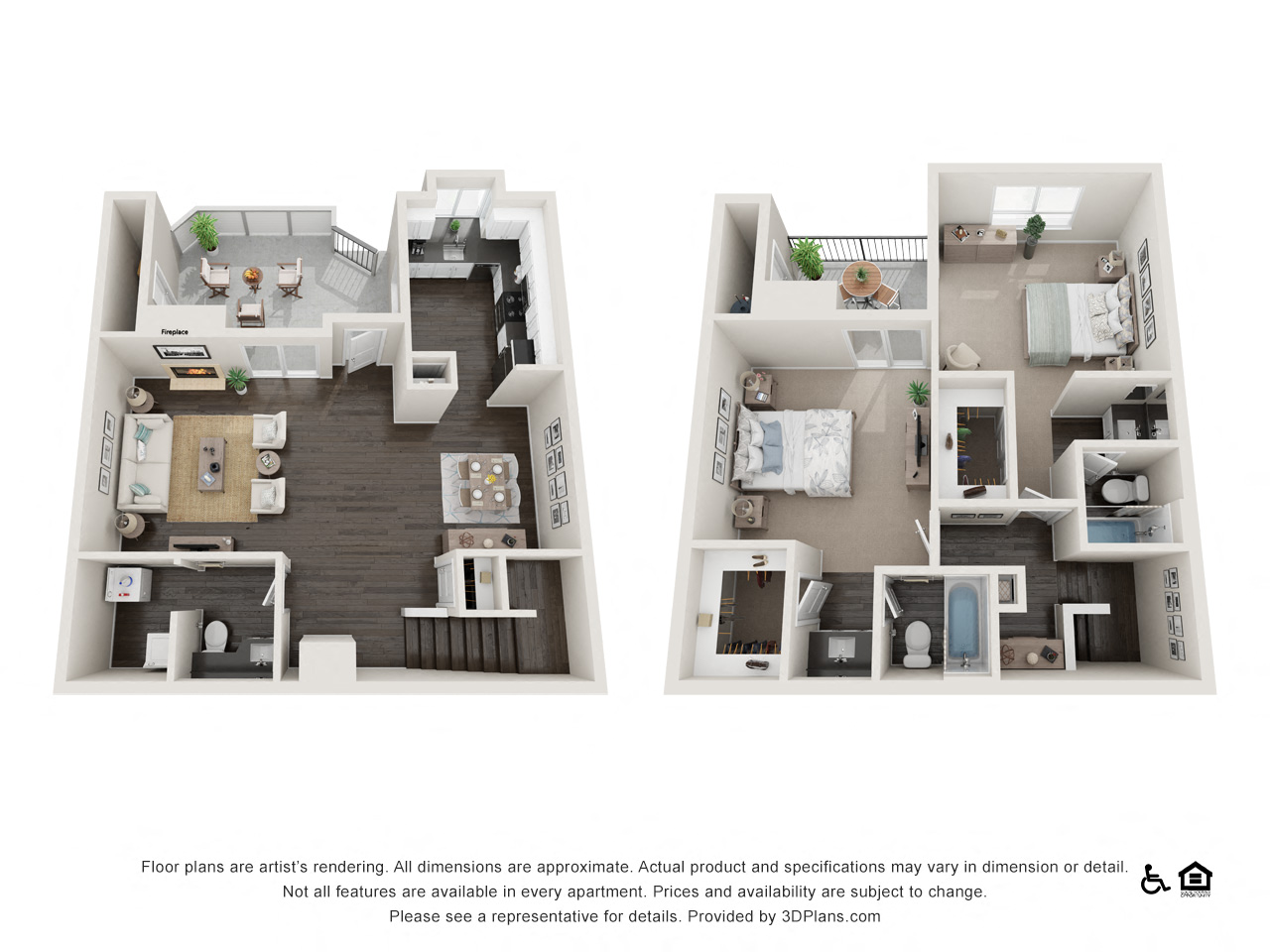 Two Bedroom Townhouse B2