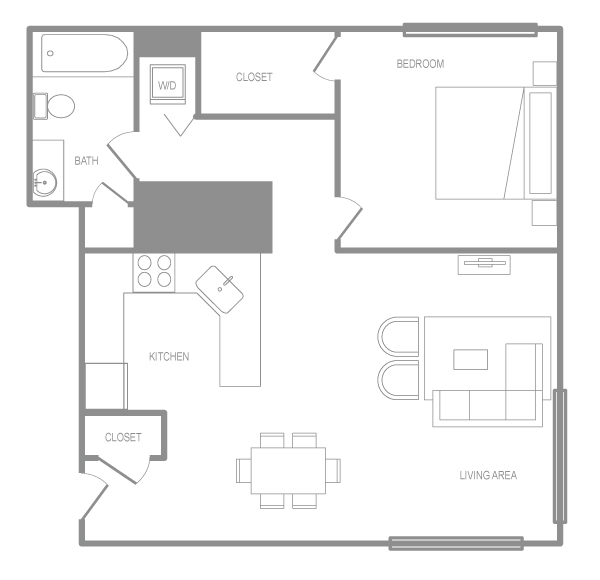 One Bedroom A