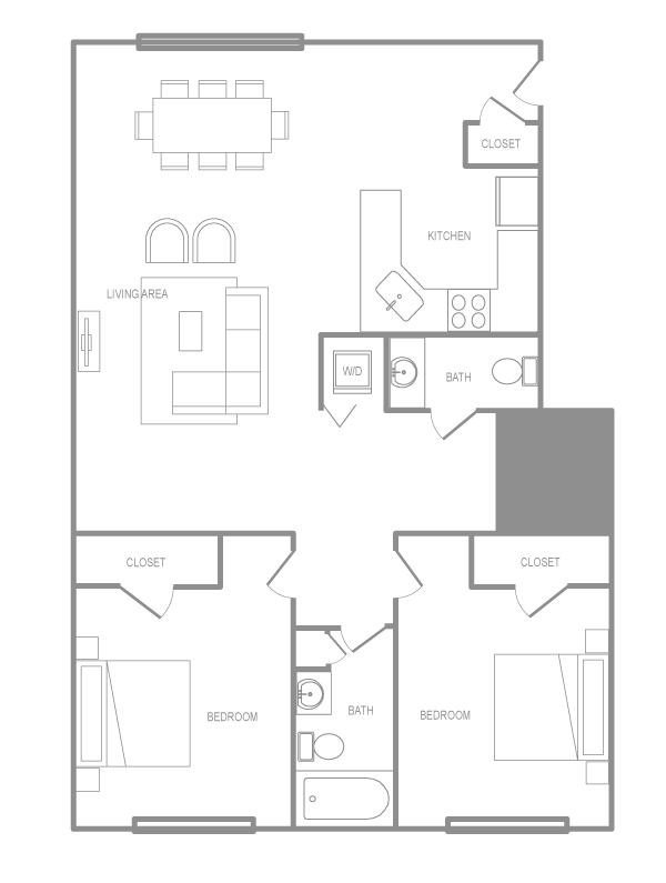 Two Bedroom C