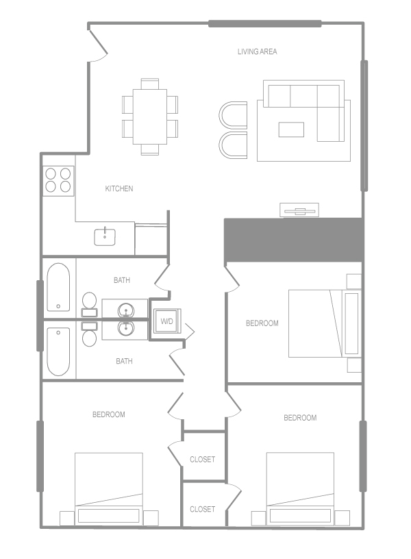 Three Bedroom C