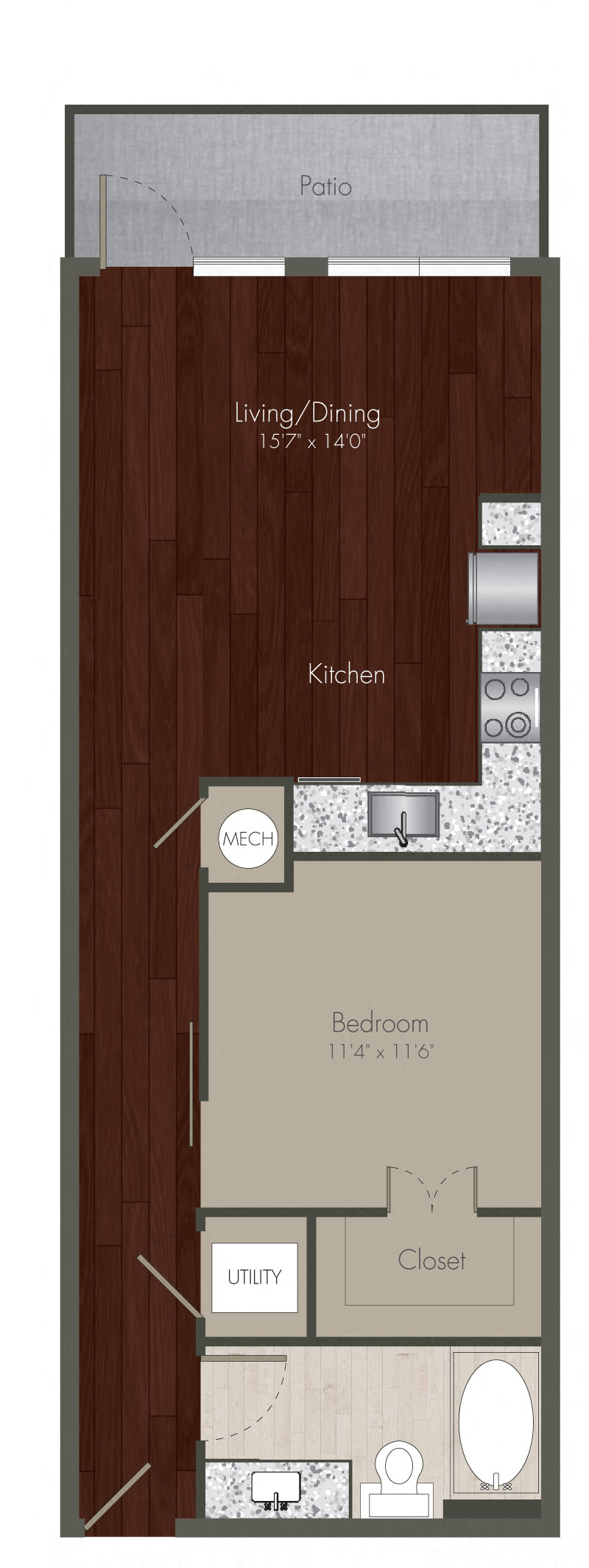 one bedroom apartments in uptown dallas